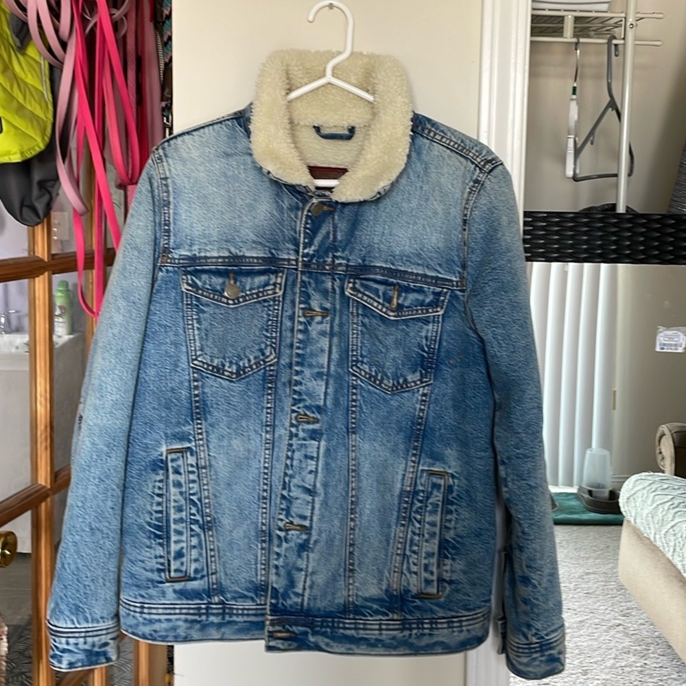 Abercrombie and Fitch lined Jean jacket